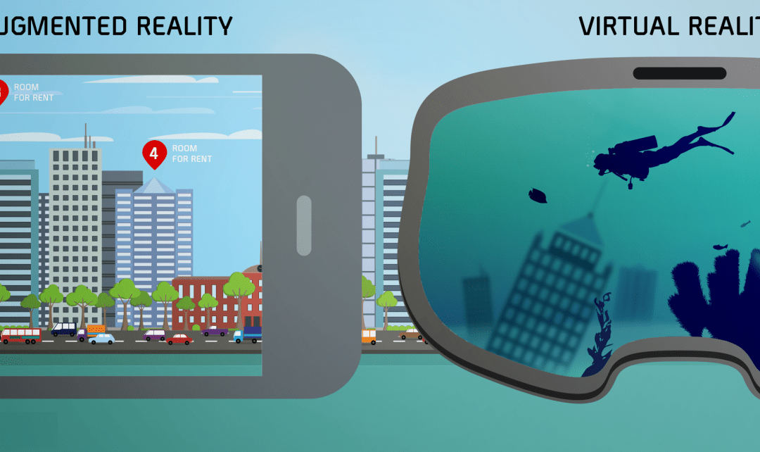 Diferencias entre la Realidad Virtual y Realidad Aumentada